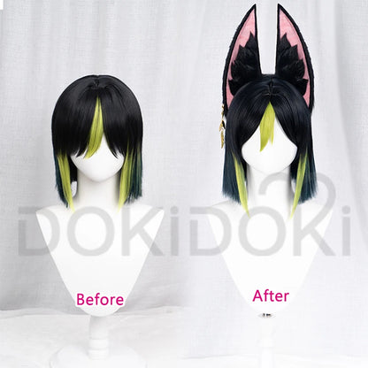 IN STOCK Tighnari Doujin Cosplay Costume Game Genshin Impact DokiDoki-SR Tighnari Cosplay Halloween Casual Wear Tighnari Sumeru