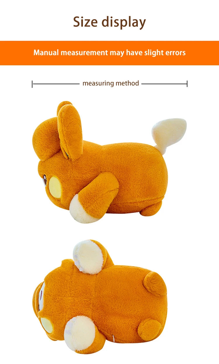 35/45/65cm Pokemon Pawmi Large Plush Toys Anime Doll Cute Kawaii Cartoon Giant Pokémon Stuffed Plushie Pillow Gift for Children