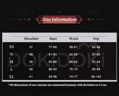 Scarlet El Vandimion Cosplay Costume Anime May I Ask for One Final Thing? Cosplay DokiDoki-R Women Red Lolita Dress Christmas