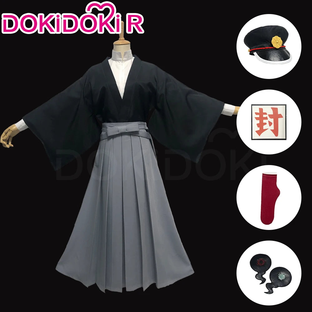 Yugi Tsukasa Cosplay Costume Anime Cosplay【S-2XL】DokiDoki-R Men Kimono Costume Yugii Tsukasa Cosplay Hat Plus Size
