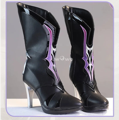 UWOWO Hysilens Shoes Game Honkai Star Rail Hysilens Cosplay Shoes 35-42 Halloween Shoes