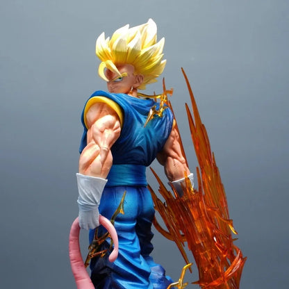 38cm Anime Dragon Ball Vegetto PVC Action Figure Statue Desktop Ornament Model Toy Gift