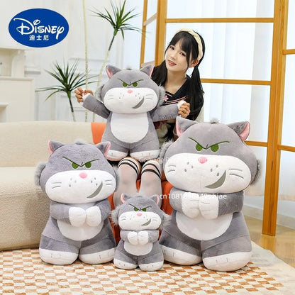 35/50/60cm Big Size Lucifer Disney Anime Plush Stuffed Doll Kawaii Room Decoration Plushie Children Pillow Ornament Holiday Gift