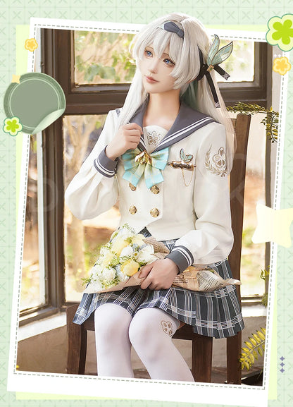 IN STOCK Firefly Cosplay Costume Game Honkai Star Rail DokiDoki-SR Women Cute JK Uniform HSR Firefly Spring Missive