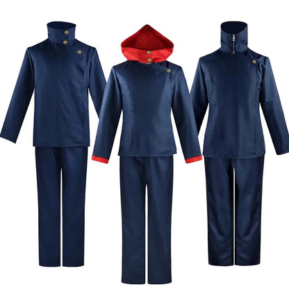 HOMCHEE TRENDS CosCN Itadori Yuji Cosplay Set Adult Cotton Polyester