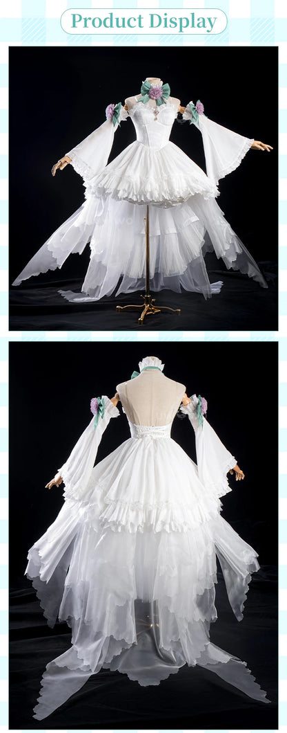 PRE SALE UWOWO Chii Cosplay Anime Chii Wedding Dress Cosplay Costume White Dress Halloween Costume