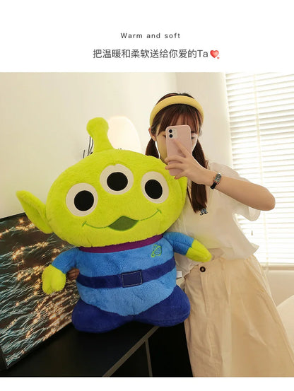 50/70/90cm Super Big Size Alien Disney Cartoon Anime Plush Stuffed Doll Cute Room Decorated Plushie Children Pillow Holiday Gift