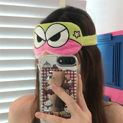Crayon Shin Chan Eye Mask Plush Sleeping Eye Patch Cute Buriburizaemon Shiro Shading Sleep Eyepatch Girl Kids Eyeshade