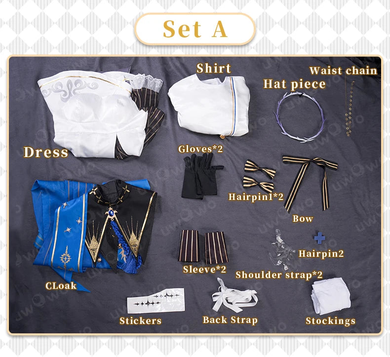 IN STOCK UWOWO Phoebe Cosplay Game Wuthering Waves Phoebe Cosplay Costume