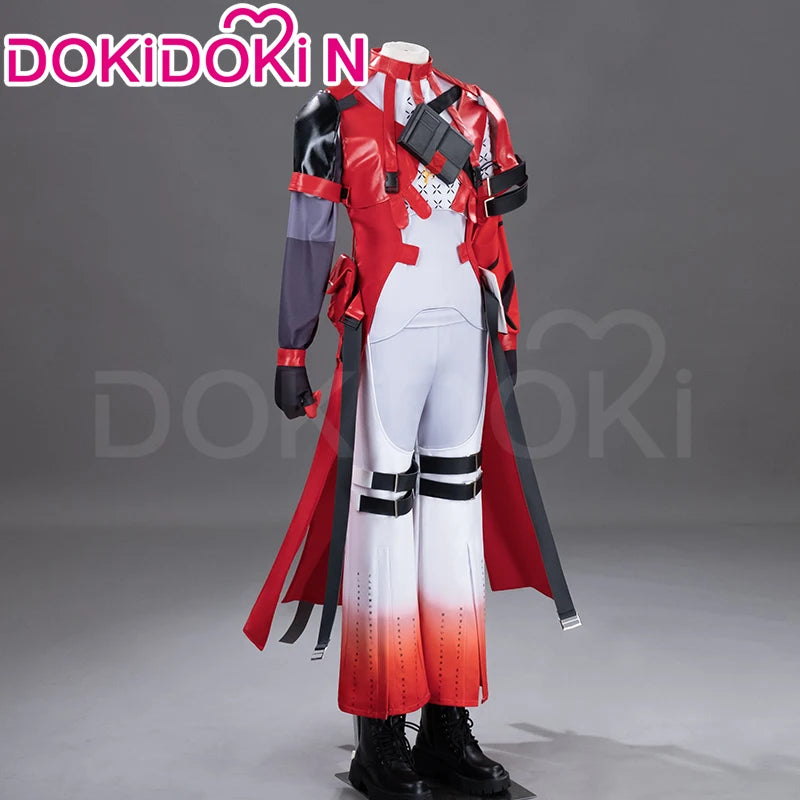 Scar Cosplay Costume Game Wuthering Waves Cosplay【S-2XL】DokiDoki-N Men Red Costume Scar Cosplay Plus Size