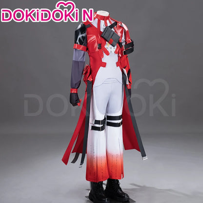 Scar Cosplay Costume Game Wuthering Waves Cosplay【S-2XL】DokiDoki-N Men Red Costume Scar Cosplay Plus Size