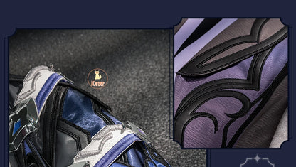 Genshin Impact Kyryll Chudomirovich Flins Cosplay Costume Wig Uniform Game Cos Outfit Halloween Party for Women Men Carnival Set