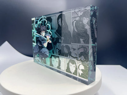 New Demon Slayer Creative High-value Bar Chi Tokitou Muichirou Acrylic Brick Computer Desktop Ornaments Anime Peripheral Gifts