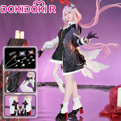 Evernight Cosplay Costume Game Honkai: Star Rail DokiDoki-R HSR March 7th SP Halloween Evernight Cosplay Costume Amphoreus