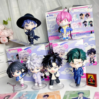 Link Click Season 2 Back In Time Series Cartoon Lu Guang Chen Xiaoshi Li Tianchen Li Tianxi Qiao Ling Figure Model Toy Kids Gift