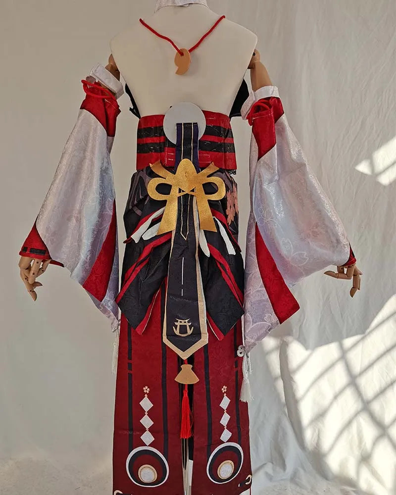HOMCHEE TRENDS Yaemiko Cosplay Costume Set Adult Cotton Polyester