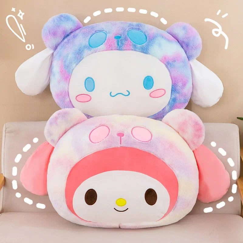 New Sanrio Plush Kuromi Plush Toys Kawaii Cute Cartoon Plush Toys Lovely Anime Pillow Stuffed Doll Kids Girl Toy Birthday Gift