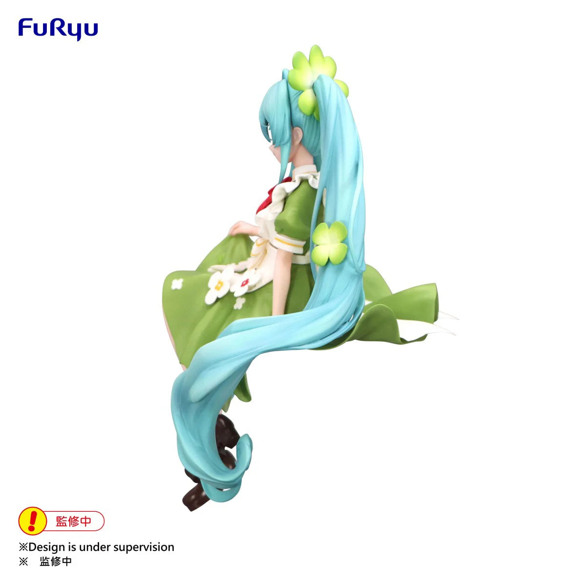 Bandai Hatsune Miku Flower Fairy Four-Leaf Clover 15CM PVC Model