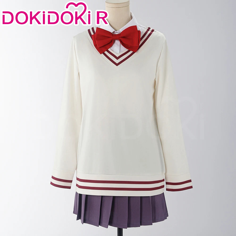 Shiratori Aira Cosplay Costume Anime Dandadan Cosplay DokiDoki-R Women DAN DA DAN Cute School Uniform JK Shiratori AiraChristmas