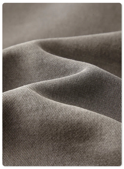 ZODF Retro 2025 Winter Women Short Zipper Hoodies Female Girls Loose 355gsm Thick Fleece Hooded Zip-up Coat Streetwears HY0448