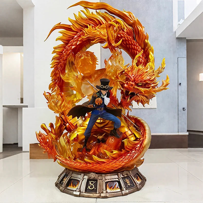 One Piece Figure Mystery Luck Blind Box Lucky Box PVC Luffy Solon Empress Ace Large Handmade Garage Kit Collection Toy Gifts