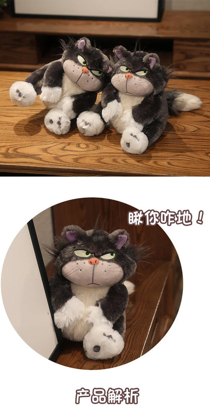 18-42cm Genuine Disney Kawaii Lucifer Plush Toy Cute stuffed animal plush toy Japan Figaro Cinderella's Cat kids birthday Gifts