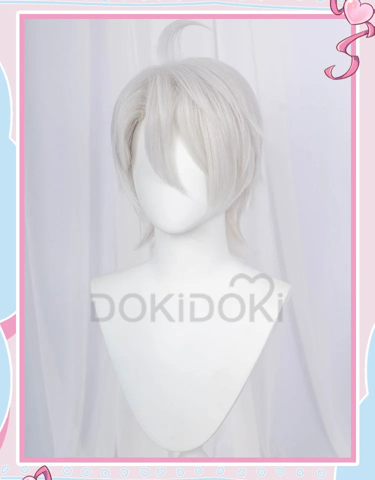 IN STOCK Vanitas Noe Archiviste Wig Anime The Case Study of Vanitas Cosplay Wig DokiDoki Vanitas no Karte Black Hair Earrings