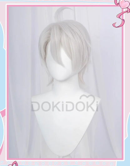 IN STOCK Vanitas Noe Archiviste Wig Anime The Case Study of Vanitas Cosplay Wig DokiDoki Vanitas no Karte Black Hair Earrings