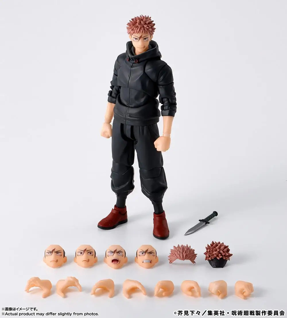 Bandai Jujutsu Kaisen Yuji Itadori 150mm PVC Model Kit - 1-Yuji