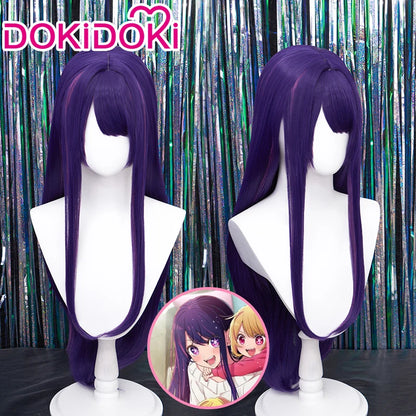 IN STOCK Hoshino Ai Aqua Akuamarin Ruby Rubii Arima Kana Kurokawa Akan Wig Anime Oshi Cosplay DokiDoki Cosplay Wig Cap Oshi