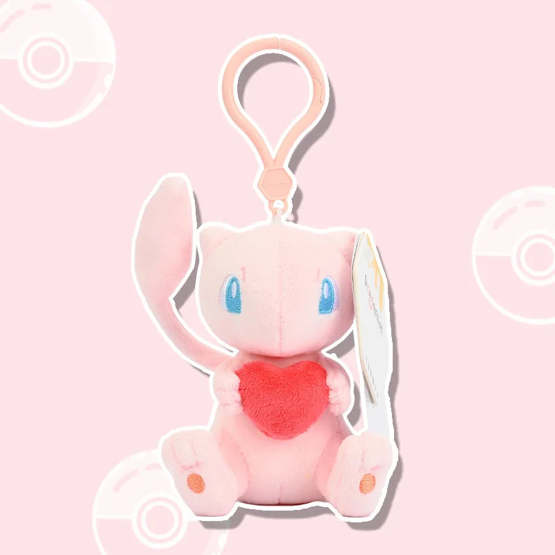 Pokemon Jigglypuff Plusle Minun Clefairy Togepi Mimikyu Kawaii Plush Stuffed Toy Keychain Backpack Pendant Keyring Birthday Gift