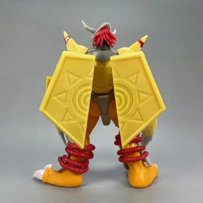 19cm Anime Figure Digimon Adventure War Greymon Figure Model Black War Greymon Model PVC Action Figure Boys Toys