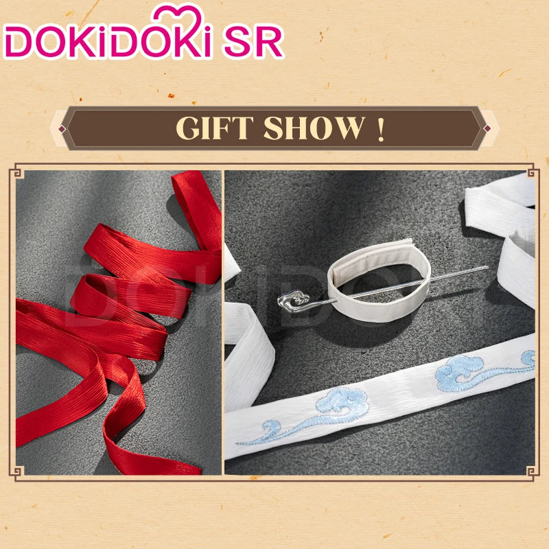 【Official】IN STOCK Wei Wuxian Cosplay Costume Anime Mo Dao Zhu Shi DokiDoki-SR Men Costume Wei Wu Xian Lan Wangji Halloween