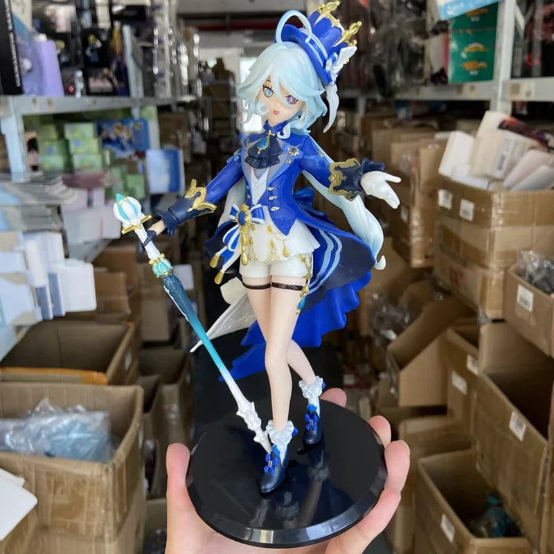 23cm Furina PVC Action Figure Genshin Impact Anime Cute Girl Collectible Model Toy Gift