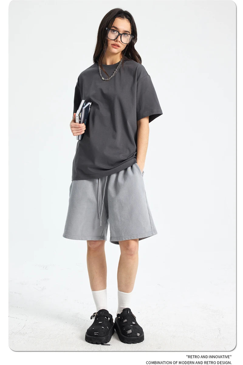 ZODF Fashion 2025 Summer Men Sorona T-Shirts Unisex Casual Cool Feeling Quick Dry O Neck 245gsm T Shirt Brand Tees HY1032