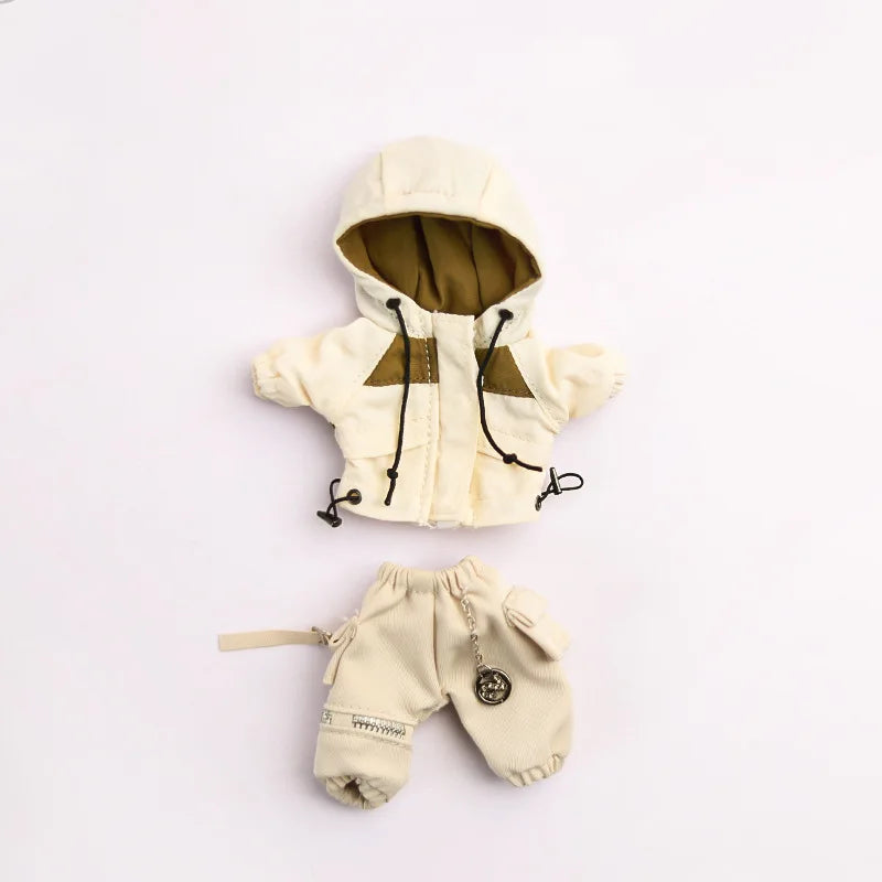 OB11 1/12 Doll Outdoor Jacket and Pants Suit Casual Outfit Accessories for DIY Dolls - 2 / ob11