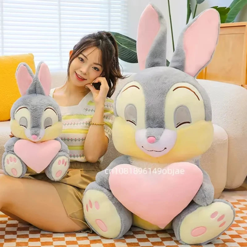 95cm Large Big Size Disney Judy Love Hug Rabbit Cartoon Anime Plush Stuffed Doll Kawaii  Plushies Ornaments Children's Gifts