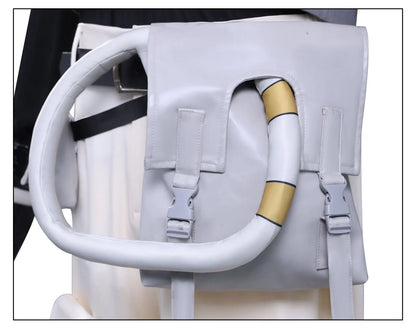 Anime Gachiakuta Rudo Surebrec Cosplay Costume Wig Uniform Jacket Gloves Bag Akuta Cleaners Halloween Party for Women Men iCoser