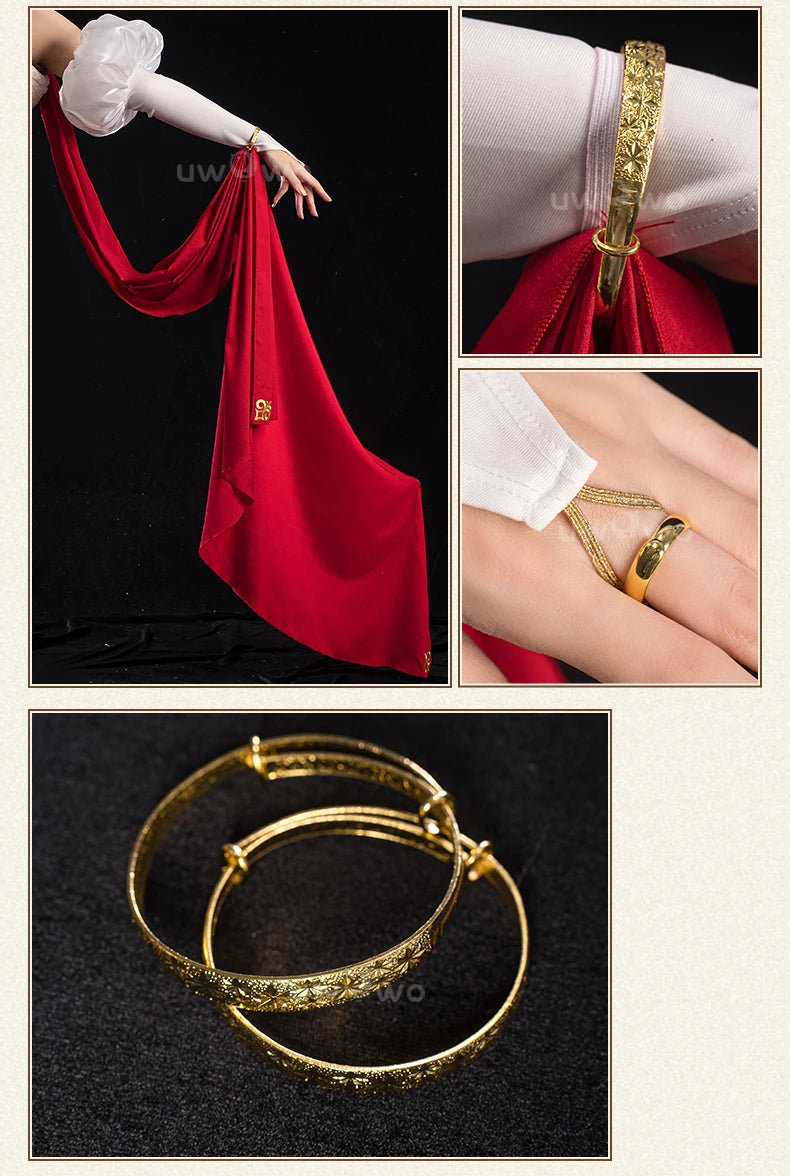 IN STOCK UWOWO Neroo Cosplay Game Fatee/Grandd Order Neroo Claudius/Red Saberr Heroic Spirit Formal Dress Gown Cosplay Costume