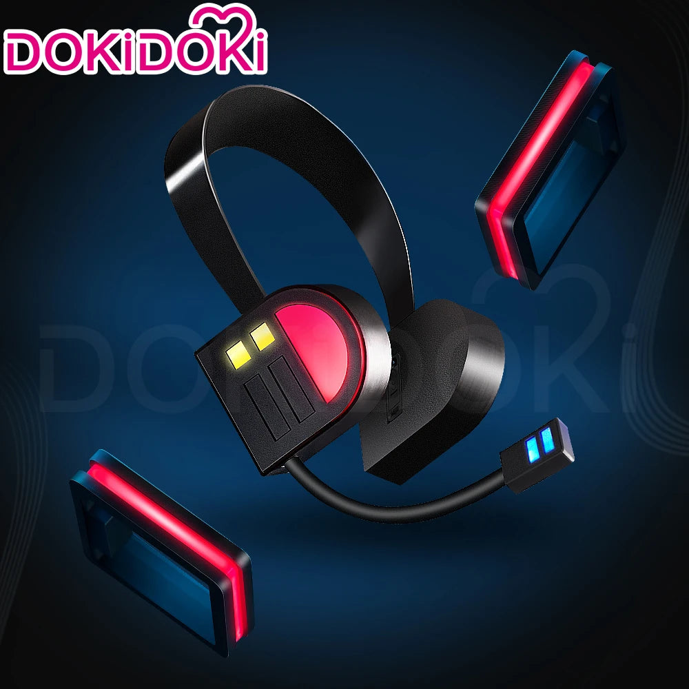 IN STOCK MIKUU Cosplay Costume Game Cosplay DokiDoki-R【S-2XL】Mikku Cosplay Women Cute Costume MIKUU LED Costume Plus Size