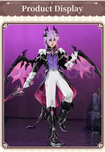 【First Batch in Dec.】Durin Cosplay Costume Genshin Impact【S-3XL】DokiDoki-R Nod-Krai Men Dragon Costume Tail Wings Plus Size