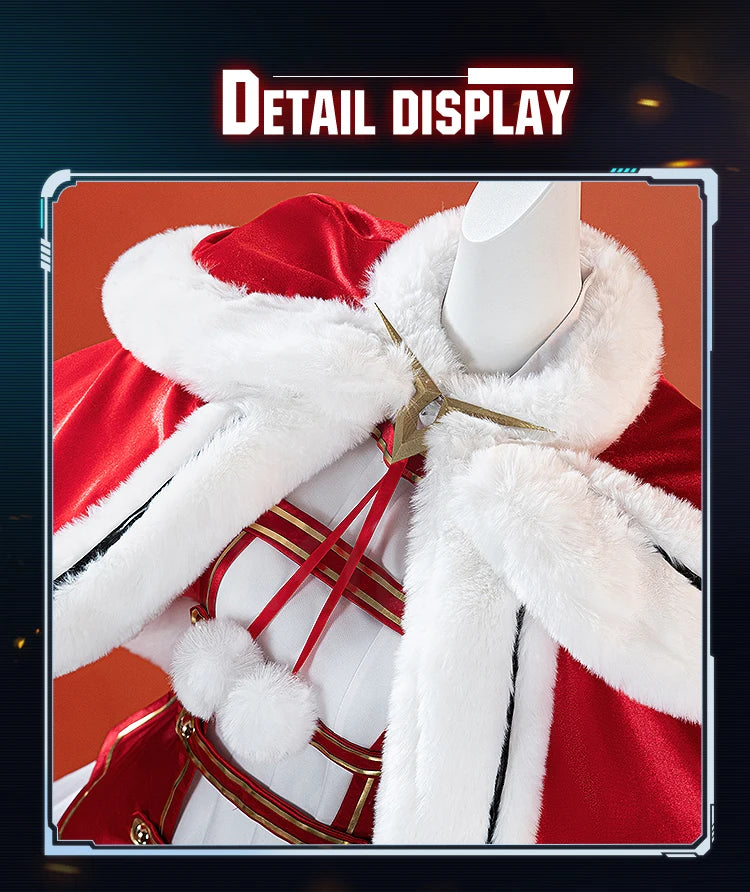 IN STOCK C Cosplay Costume Anime Cosplay【XS-2XL】 DokiDoki-R Women Cute Christmas Cosplay Costume Lelouchh C Cosplay Plus Size