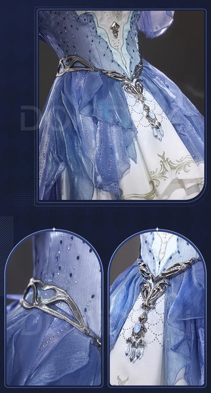 Heroine MC Deepsea Waves Cosplay Costume Game Love and Deepspace DokiDoki-SR Bride of the Sea God Rafayel Cosplay