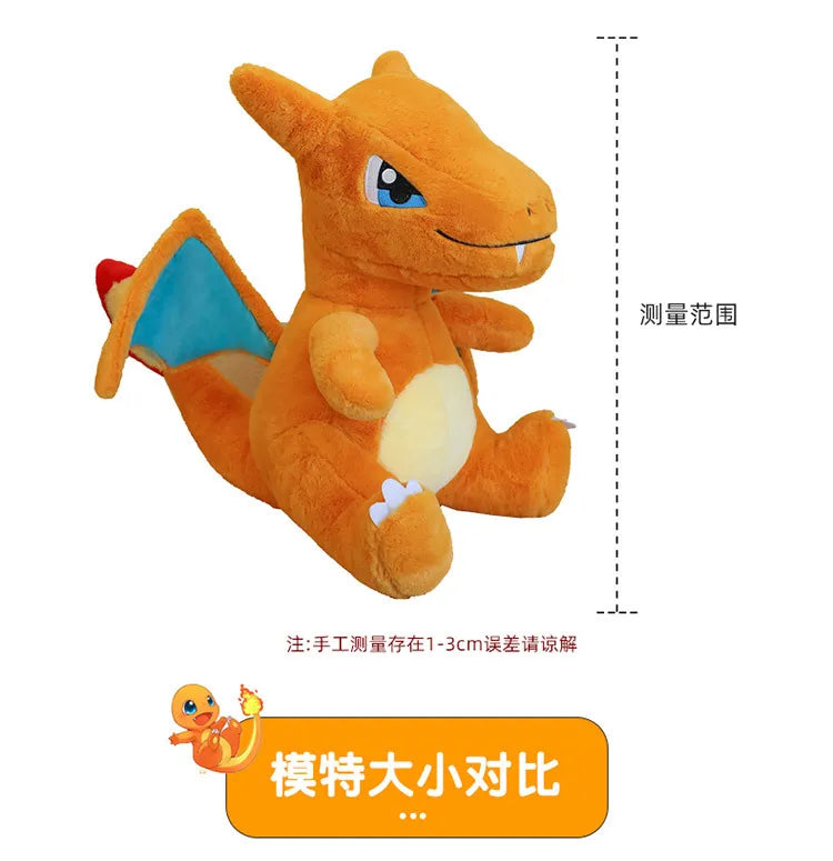 35/45/65CM Pokémon Plush Toy Charizard Plushies Cartoon Anime Stuffed Kawaii Ornamen Comfortable Soft Doll Children Toy Gift