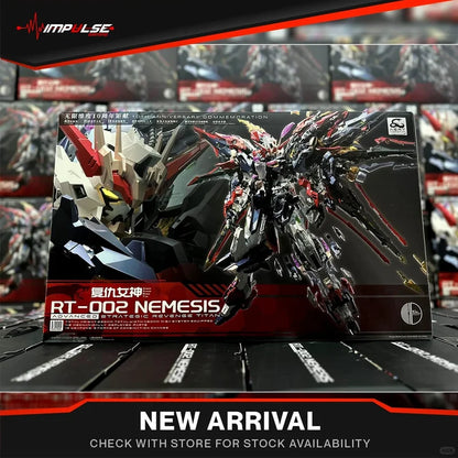 In Stock Infinite Dimension Rt-002 Nemesis 1/100 Assembling Model Mecha Model Pvc Toys In Era+ Advanced Strategic Revenge Titan