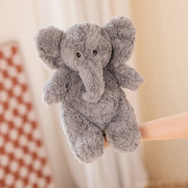 30/40/50cm Huggable Stuffed Animals Grey Elephant Plushie Dolls Kawaii Xmas Gift Appease Comfort Calf Elephant Soft Toy