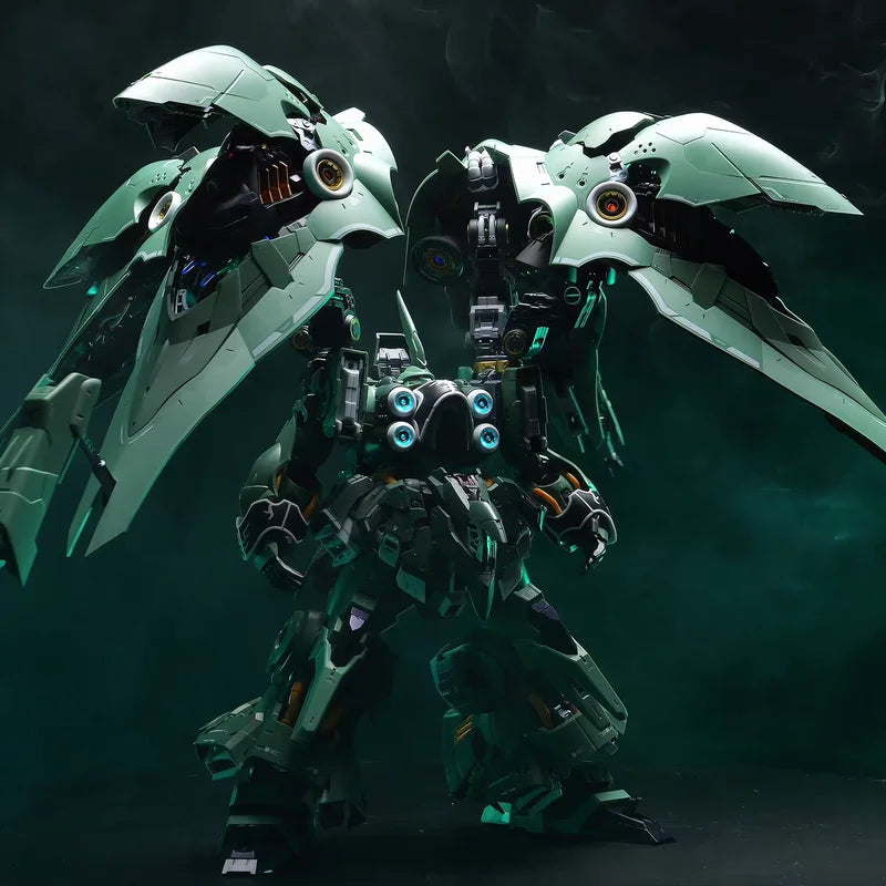 1/100 Scale Plastic Model Kit Plastic Model Kit Solomon Axis Model Toys Kshatriya "Big Green Pepper" Wings Of Osiris Mecha