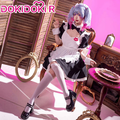 Mikuu Cosplay Costume【S-2XL】 DokiDoki-R Mikku Maid Nurse Sexy Dress Mikuu Rabbit Hole Cosplay Plus Size