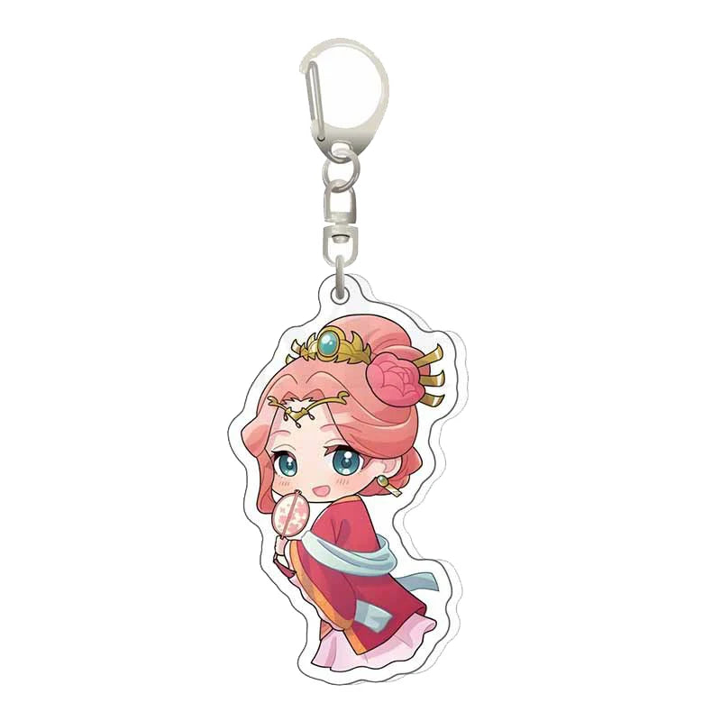 Anime The Apothecary Diaries Maomao Keychain Jinshi Gyokuyou Cosplay Gaoshun Rouran Backpack Pendant Kids Girls Birthday Gifts