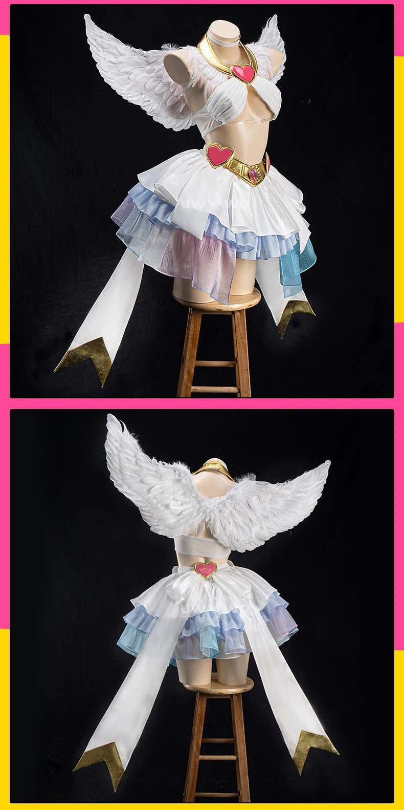 PRE SALE UWOWO Panty Cosplay Anime New Panty Cosplay Costume Panty Angel Cosplay Costume S-3XL Halloween Costume
